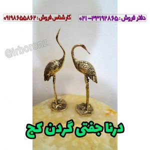 درنا جفتی گردن کج