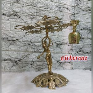 گیلاس خوری برنزی مدل بانو عقربی