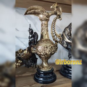 پارچ گلاب پاش پایه سنگ مشکی